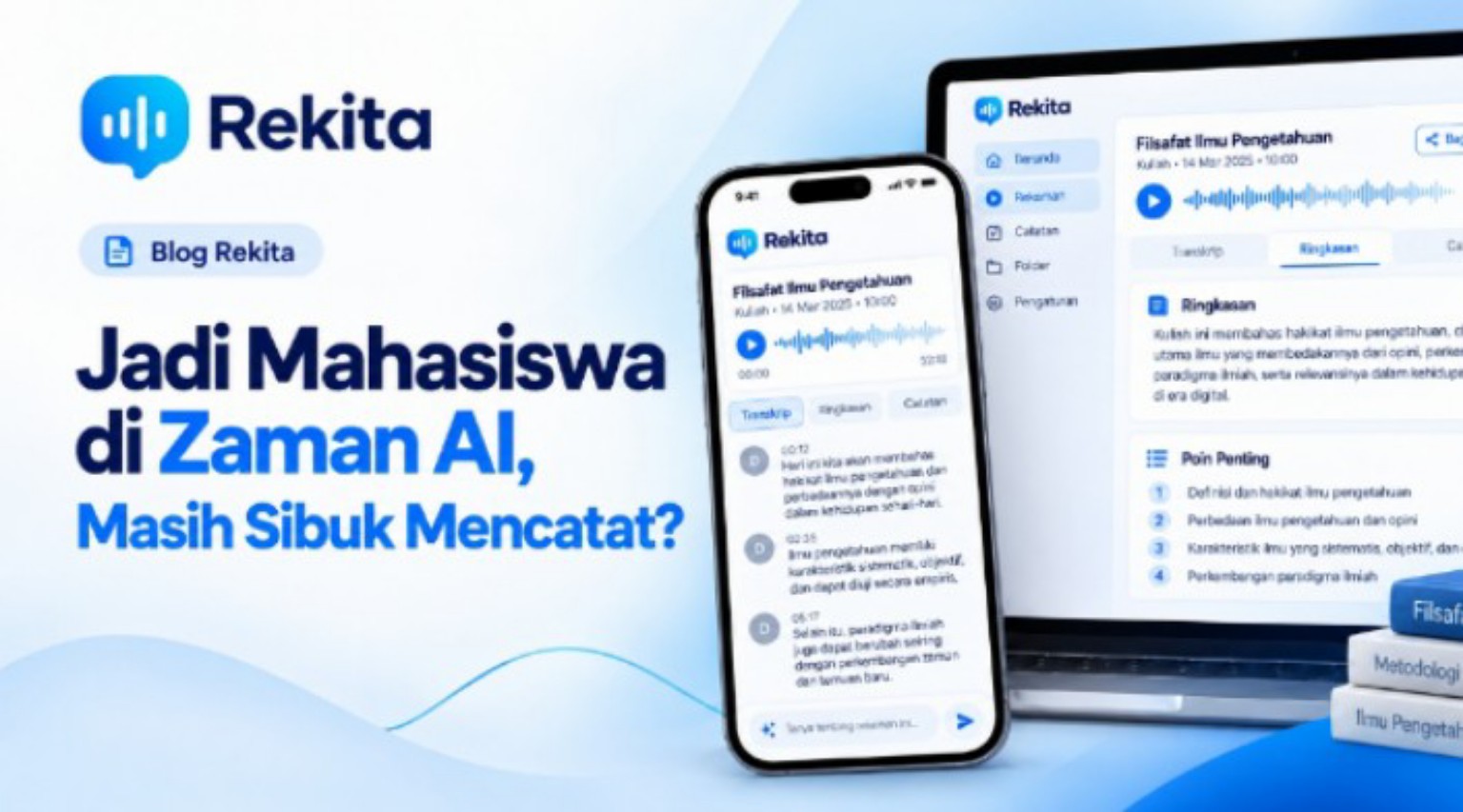 Jadi Mahasiswa di Zaman AI, Masih Sibuk Mencatat?